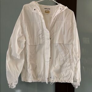 NWT Opium Women's White Utility Jacket